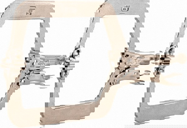 Locking Plier: 9 to 11.9 in, 4-1/2